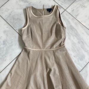 J crew collection perforated leather dress size 2